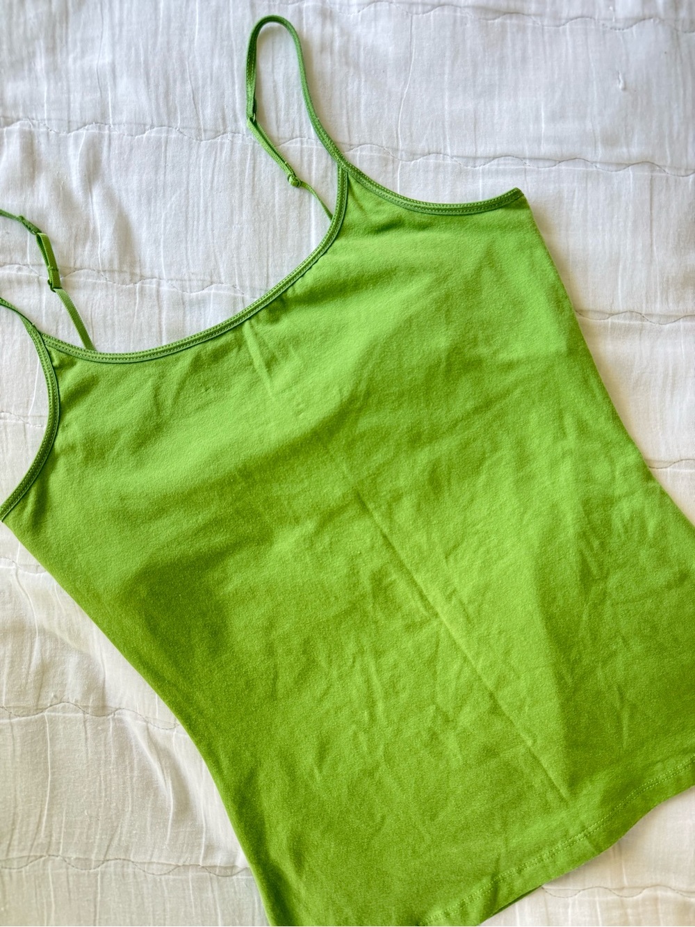y2k Aeropostale green stretch camisole